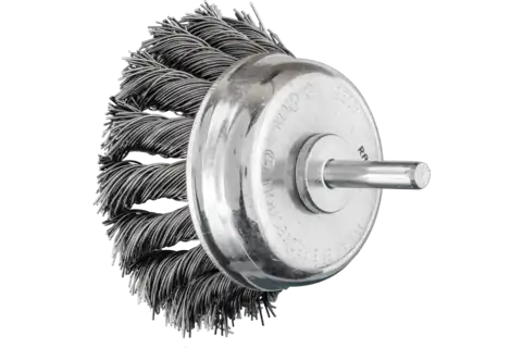 POS cup brush knotted TBG dia. 65 mm shank dia. 6 mm steel wire dia. 0.50 1