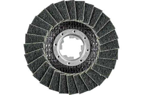 POLIVLIES flap disc PVL aluminium oxide dia. 115 mm hole 22.23 mm/X-LOCK A240F for fine grinding 2