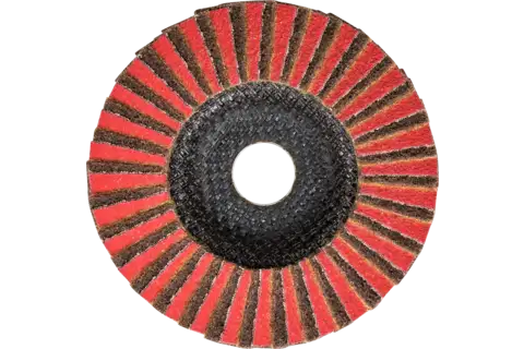 POLIVLIES flap disc PVZ ceramic dia. 125 mm hole 22.23 mm CO-COOL60/A100 G for fine grinding 2