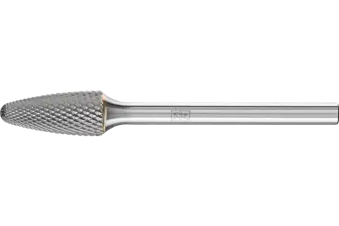 Hartmetall Hochleistungsfrässtift MICRO Rundbogen RBF Ø 06x13 mm Schaft-Ø 3 mm Feinbearbeitung 1