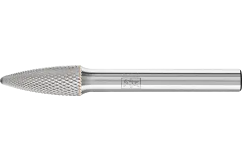 Hartmetall Hochleistungsfrässtift MICRO Rundbogen RBF Ø 08x20mm Schaft-Ø 6 mm Feinbearbeitung 1