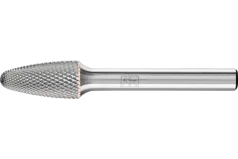 Hartmetall Hochleistungsfrässtift MICRO Rundbogen RBF Ø 10x20mm Schaft-Ø 6 mm Feinbearbeitung 1