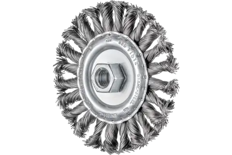 COMBITWIST wheel brush knotted RBG dia. 115x12 mm M14 steel wire dia. 0.50 mm angle grinders 1