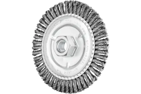 Brosses plates torsadées, Pipe CT Twin Nut