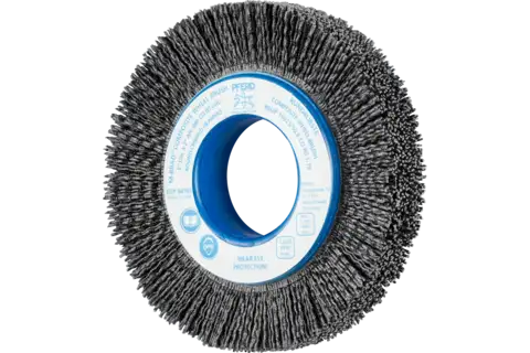 COMPOSITE wheel brush RBUP dia. 150x25x50.8 mm hole ceramic filament dia. 1.10 mm grit 80 stationary 1
