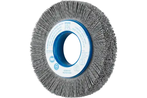 COMPOSITE wheel brush RBUP dia. 150x25x50.8 mm hole SiC filament dia. 0.55 mm grit 320 stationary 1