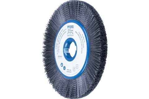 COMPOSITE FLEX wheel brush RBUP dia. 300x13x50.8 mm ceramic filament dia. 1.10 mm grit 120 stationary 1