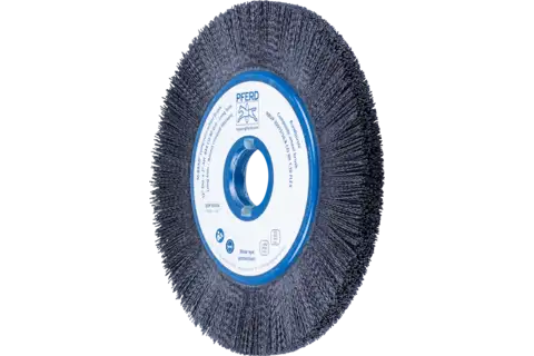COMPOSITE FLEX wheel brush RBUP dia. 300x13x50.8 mm ceramic filament dia. 1.10 mm grit 80 stationary 1