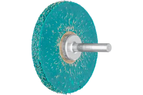 encapsulated wheel brush crimped RBV dia. 63x7 mm shank dia. 6 mm steel wire dia. 0.30 1