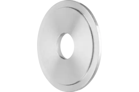 Flangia di serraggio per ruote in non tessuto POLINOX PNK con riduzione da foro Ø 76,2 mm a foro Ø 25,4 mm 1
