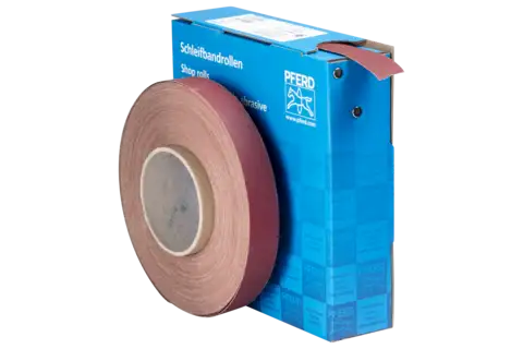 Shop Roll, Resin over Resin Heavy-Duty, 1" x 50 yards, 320 Grit, Aluminum oxide 1