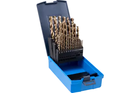 HSSE twist drill bit set INOX