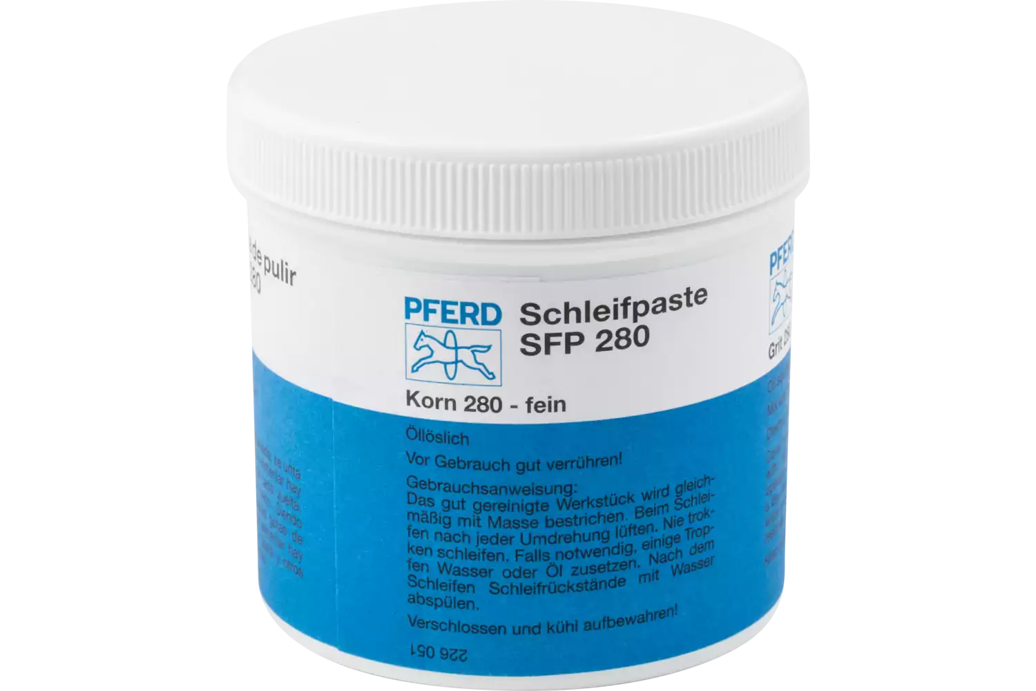 Grinding paste SFP 250g grit SIC 280 250g for fine grinding and grinding in of valves and bearings 1