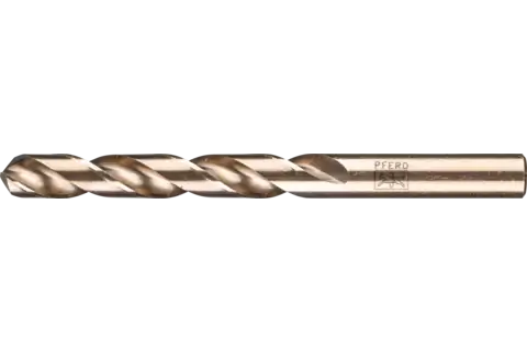 Spiral drill INOX dia. 12.5 mm HSS-E Co5 N DIN 340 135° long version for deep drilling for tough and hard materials 1