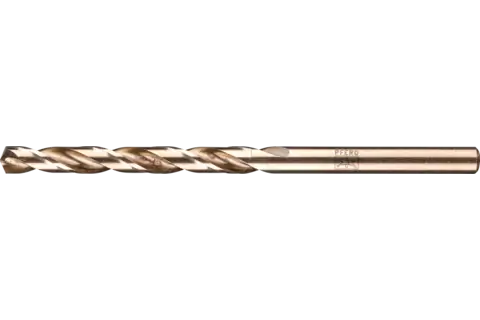 Spiral drill INOX dia. 4.5 mm HSS-E Co5 N DIN 340 135° long version for deep drilling for tough and hard materials 1