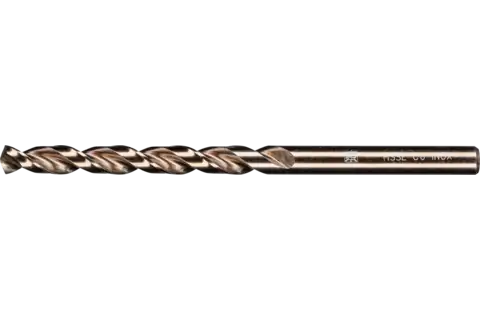 Spiral drill INOX dia. 5.3 mm HSS-E Co5 N DIN 340 135° long version for deep drilling for tough and hard materials 1