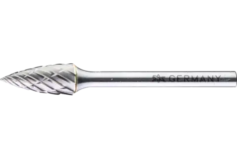 Tungsten carbide high-performance burr ALLROUND pointed tree SPG dia. 06x13mm shank dia. 3mm universal coarse 1