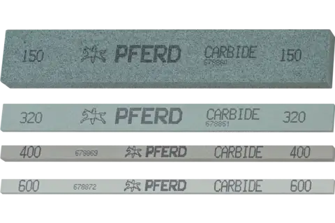 Schleif- und Poliersteine vierkant CARBIDE 1