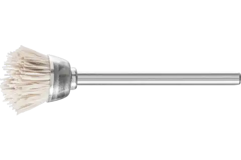 Microspazzola a tazza TBU Ø 18 mm, gambo Ø 3 mm, filamento ossido di alluminio Ø 0,30, granulo 600 1