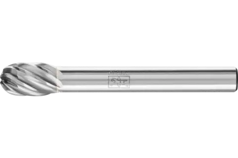 Fresa de metal duro de alto rendimiento INOX forma de gota TRE Ø 08x13 mm, mango Ø 6 mm, para acero inoxidable 1