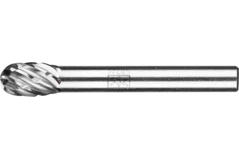 Fresa de metal duro de alto rendimiento STEEL forma de gota TRE Ø 08x13 mm, mango Ø 6 mm, para acero 1