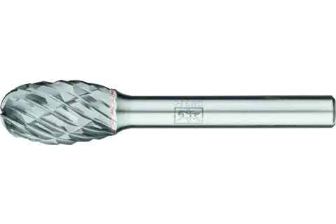 Hartmetall Hochleistungsfrässtift STEEL Tropfen TRE Ø 12x20mm Schaft-Ø 6 mm für Stahl 1