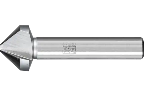 HSS conical and deburring countersink UGT 90° dia. 20.5 mm shank dia. 10 mm DIN 335 C with unequal pitch 1