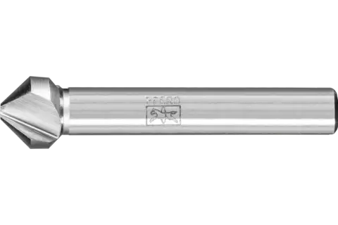 HSSE Co5 konik ve çapak alma havşası 90° çap 12,4 mm sap çapı 8 mm DIN 335 C eşit olmayan hatveli