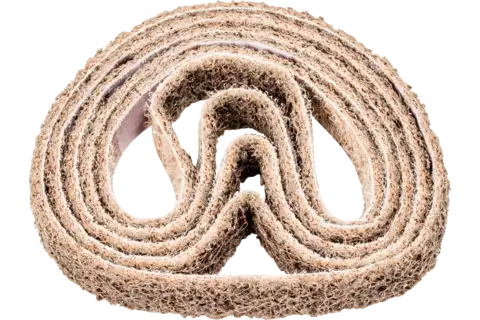 Non-woven abrasive belt VB 12x305 mm A100 G for fine grinding and finishing with a belt grinder 1