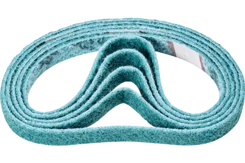 Non-woven abrasive belt VB 20x520 mm A240 F for fine grinding and finishing with a belt grinder 1