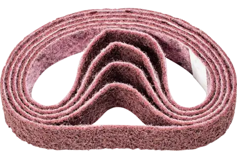 Non-woven abrasive belt VB 30x533 mm A180 M for fine grinding and finishing with a pipe belt grinder 1