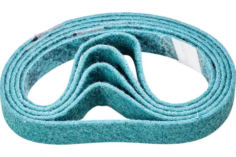 Non-woven abrasive belt VB 30x533 mm A240 F for fine grinding and finishing with a pipe belt grinder 1
