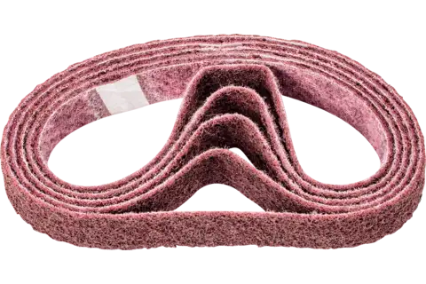 Non-woven abrasive belt VB 30x610 mm A180 M for fine grinding and finishing with a pipe belt grinder 1