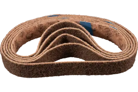 Non-woven abrasive belt VB 40x760 mm A100 G for fine grinding and finishing with a pipe belt grinder 1