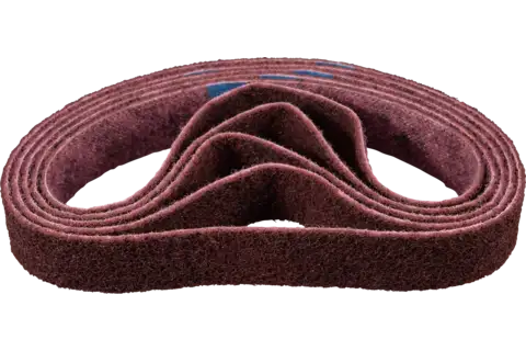 Non-woven abrasive belt VB 40x760 mm A180 M for fine grinding and finishing with a pipe belt grinder 1
