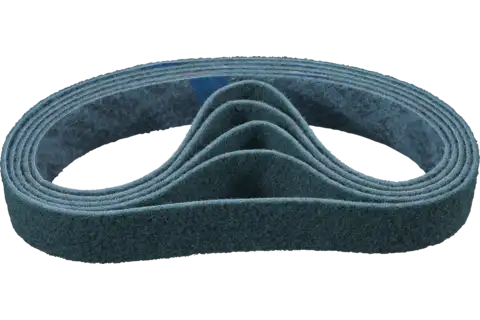 Non-woven abrasive belt VB 40x760 mm A240 F for fine grinding and finishing with a pipe belt grinder 1