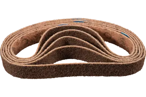 Non-woven abrasive belt VB 40x820 mm A100 G for fine grinding and finishing with a pipe belt grinder 1