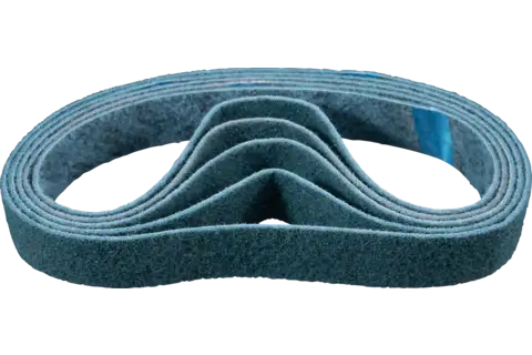 Non-woven abrasive belt VB 40x820 mm A240 F for fine grinding and finishing with a pipe belt grinder 1