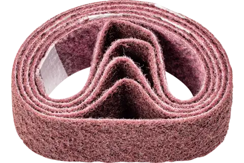 Non-woven abrasive belt VB 50x450 mm A180 M for fine grinding and finishing with a pipe belt grinder 1