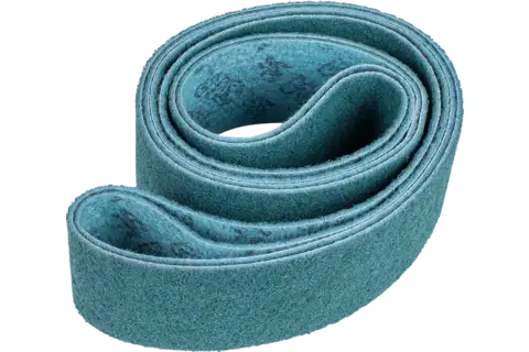 Non-woven abrasive belt VB 75x2000 mm A240 F for fine grinding and finishing with a belt grinder 1
