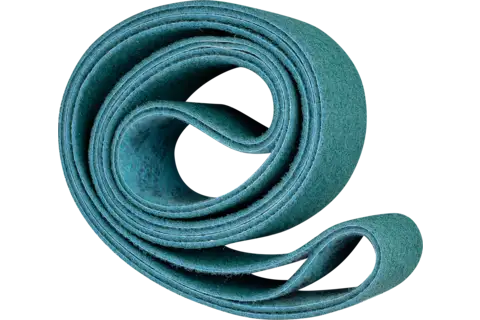 Non-woven abrasive belt VB 75x2500 mm A240 F for fine grinding and finishing with a belt grinder 1