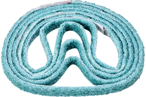 Non-woven abrasive belt VB 9x305 mm A240 F for fine grinding and finishing with a belt grinder 1