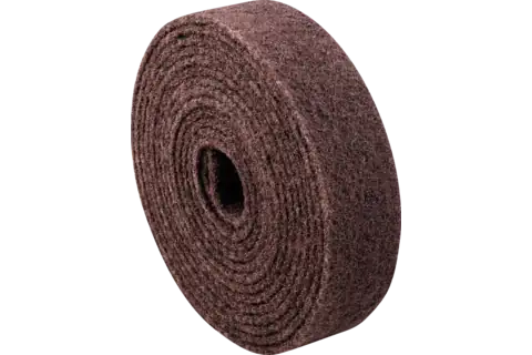 POLINOX non-woven shop roll VBR 100 mm x 10 m aluminium oxide A100 for fine grinding and finishing 1