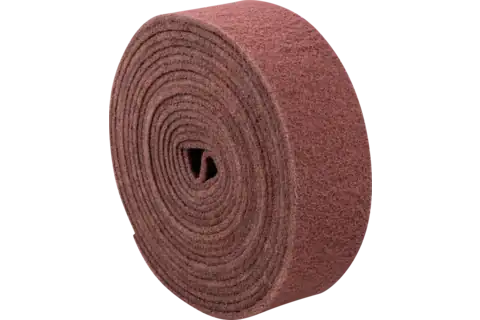 POLINOX non-woven shop roll VBR 100 mm x 10 m aluminium oxide A280 for fine grinding and finishing 1