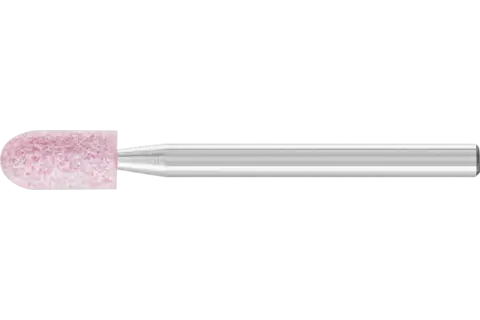 STEEL EDGE Schleifstift Walzenrund Ø 5x10mm Schaft-Ø 3 mm A60 für Stahl- und Stahlguss 1