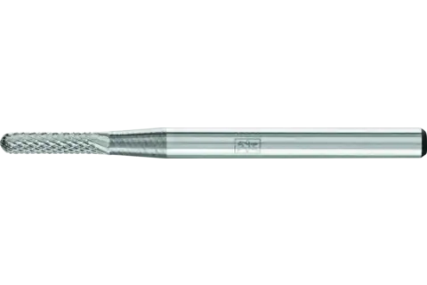 Hardmetalen hoogrendementsstiftfrees MICRO ronde walsvorm WRC Ø 02x10 mm stift-Ø 3 mm fijnbewerking