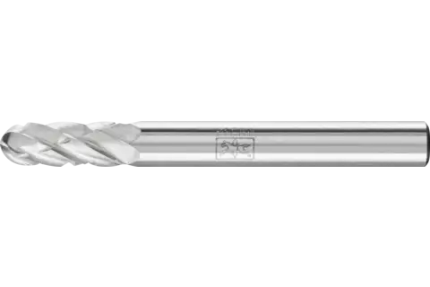 Tungsten carbide high-performance burr NON-FERROUS cylindrical with radius end WRC dia. 06x16 mm shank dia. 6 mm non-ferrous metals 1