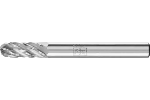 Fresa metallo duro per uso professionale STEEL cilindrica con testa a sfera WCR Ø 06x16 mm, gambo Ø 6 mm per acciaio 1
