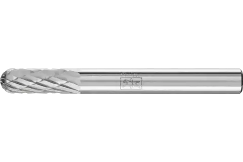 Hardmetalen stiftfrees ronde walsvorm WRC Ø 06x16 mm stift-Ø 6 mm Z3P universeel middel met kruisvertanding 1