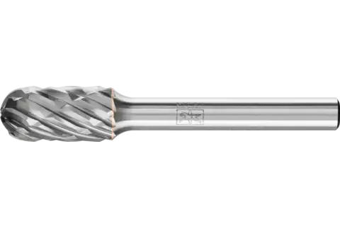 Hardmetalen hoogrendementsstiftfrees CAST ronde walsvorm WRC Ø 10x20 mm stift-Ø 6 mm voor gietijzer 1